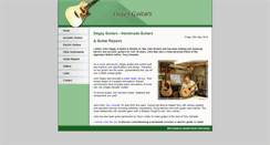 Desktop Screenshot of degayguitars.co.uk